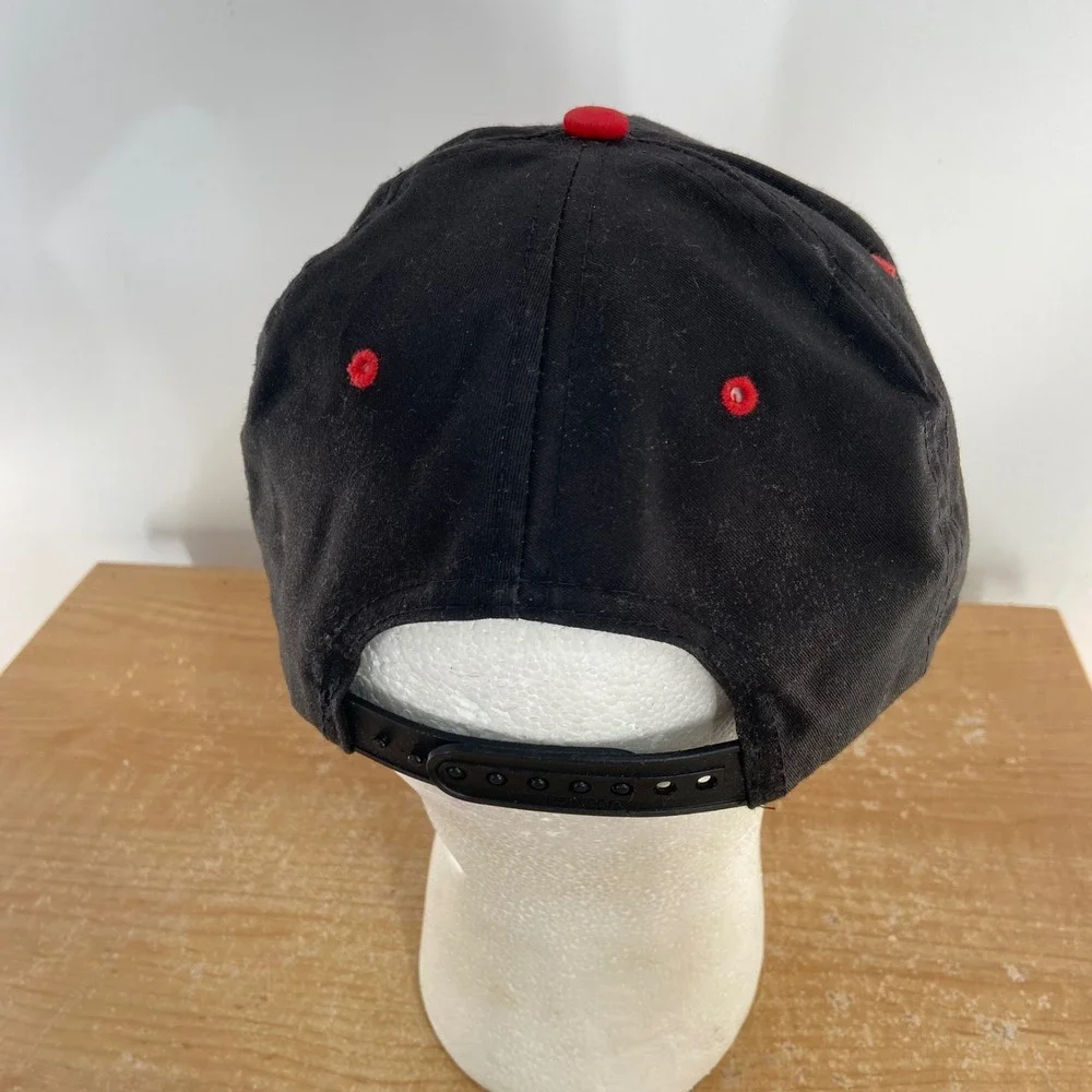 Pittsburgh Pirates Snapback Hat Mens Black Red Vintage Style Baseball Cap MLB
